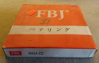 Подшипник, "FBJ", заводской артикул 6924ZZ