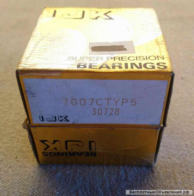 Подшипник, "IJK", заводской артикул 7007CTYP5