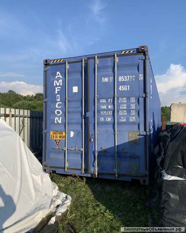 Морской контейнер 40 футовый