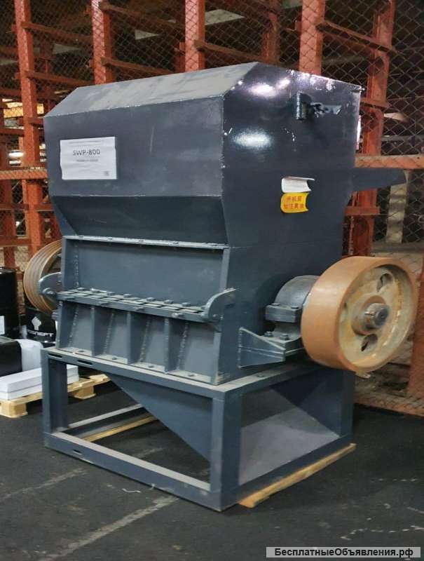 Дробилка SWP - 720 для широкого перечня твердых полимерных отходов с толщиной до 20 мм