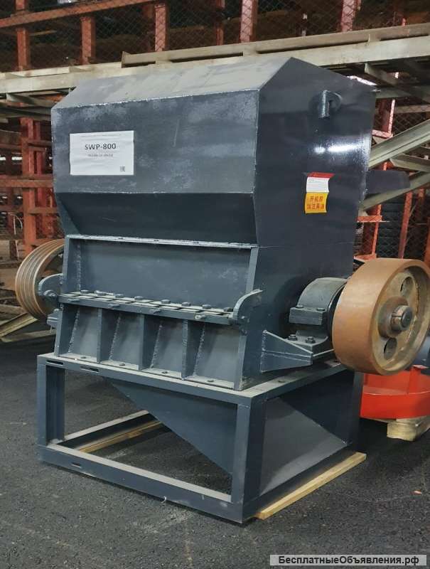 Дробилка SWP - 800 для измельчения пластика с большой производительностью