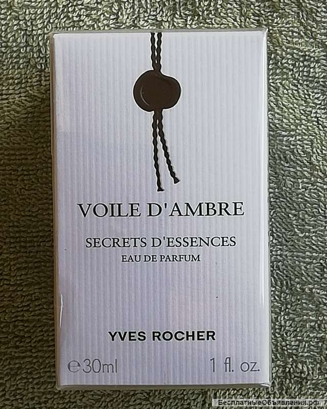 Парфюм Voile d'Ambre Yves Rocher