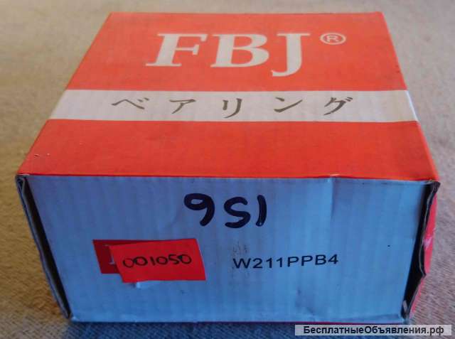 Подшипник, "FBJ", артикул производителя W211PPB4 Размер: 100 x 2.3/16 x 33.34