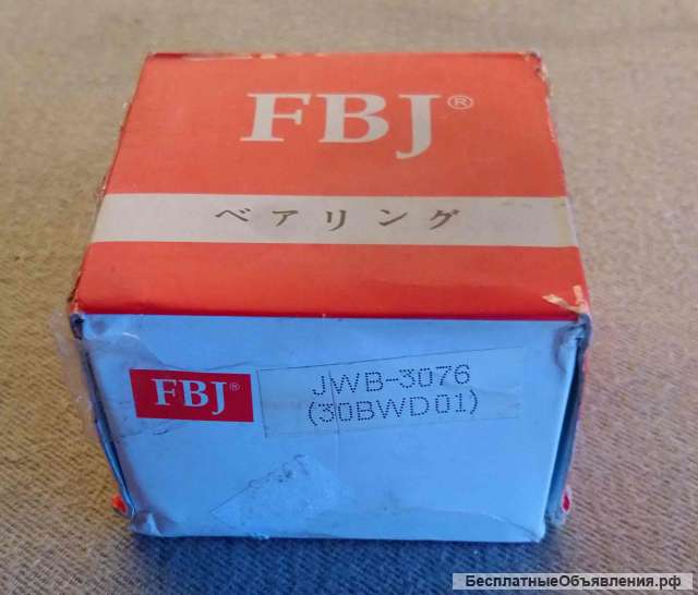 Подшипник, "FBJ", артикул производителя JWB-3076 (30BWD01)