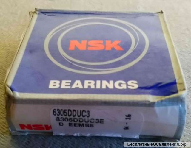 Подшипник, "NSK", артикул производителя 6305DDUC3