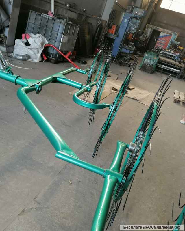 Грабли ворошилки 5 колёс мощные Россия