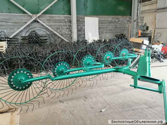 Грабли ворошилки 5 колёс мощные Россия