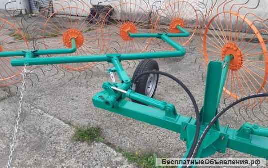 Грабли ворошилки ГВВ-9 колёс 2 Гидроцилиндра