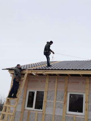 Монтаж кровли