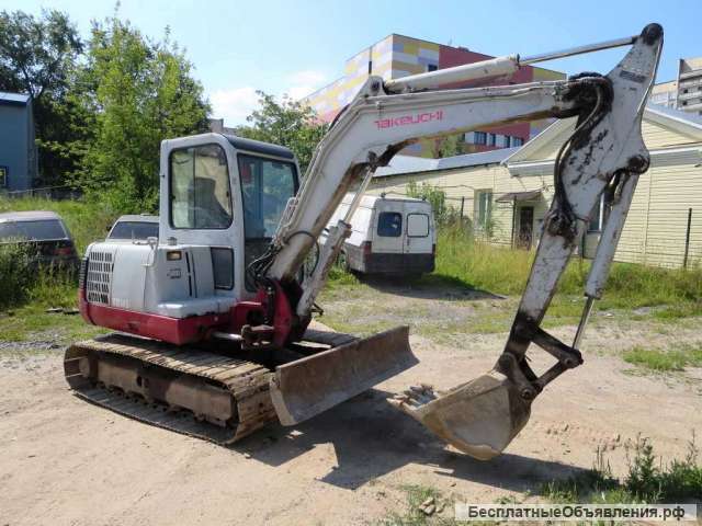 Миниэкскаватор Takeuchi 145, 5 тонн, доп. линии