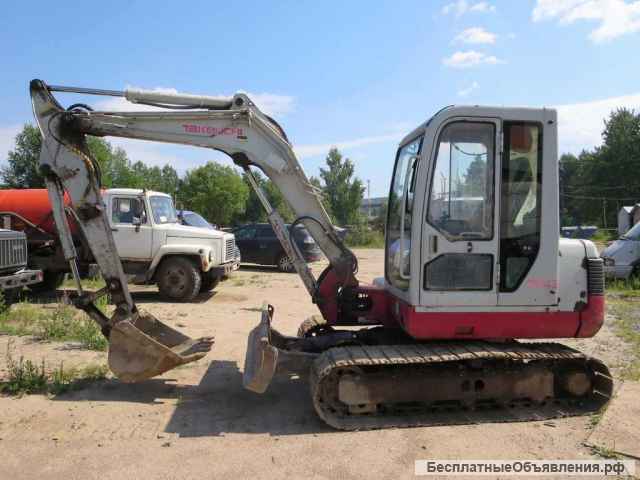 Миниэкскаватор Takeuchi 145, 5 тонн, доп. линии