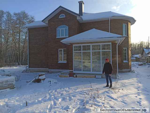 Остекление коттеджей и домов Усиленными окнами VEKA