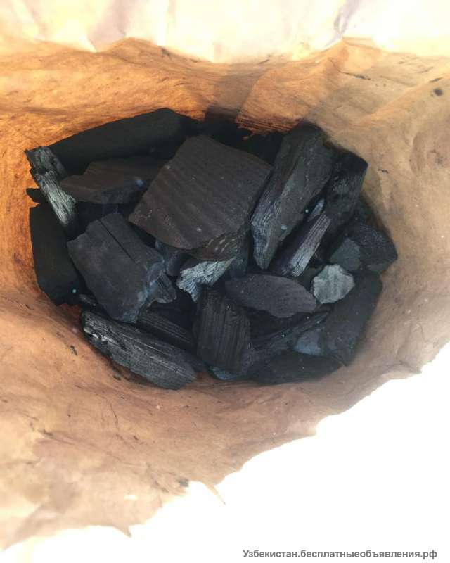 Березовый уголь 2.7кг оптом