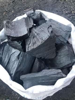 Древесный уголь в мешке опт