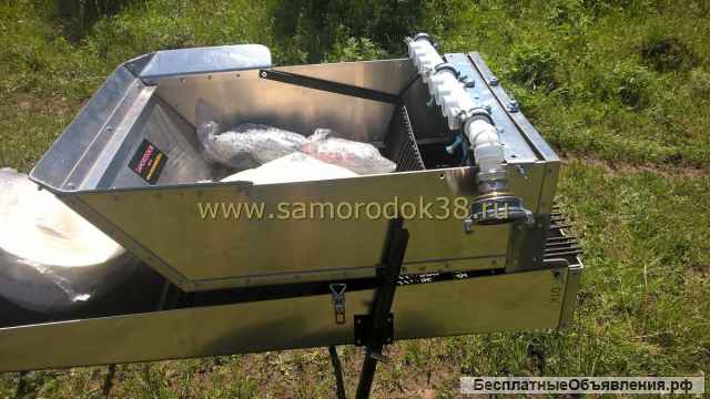 Мини драга для добычи золота