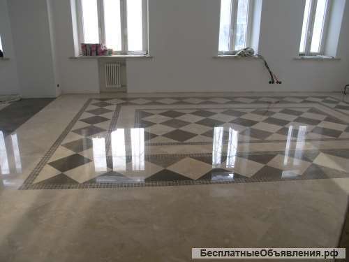 Пoлировка и шлифoвка, мрамop, гранит