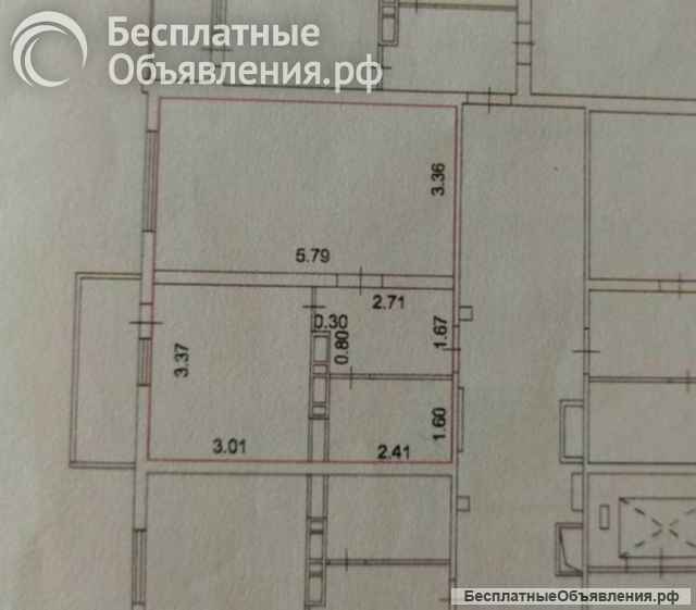 1 к.кв. 41 м2 16 эт Черкасская