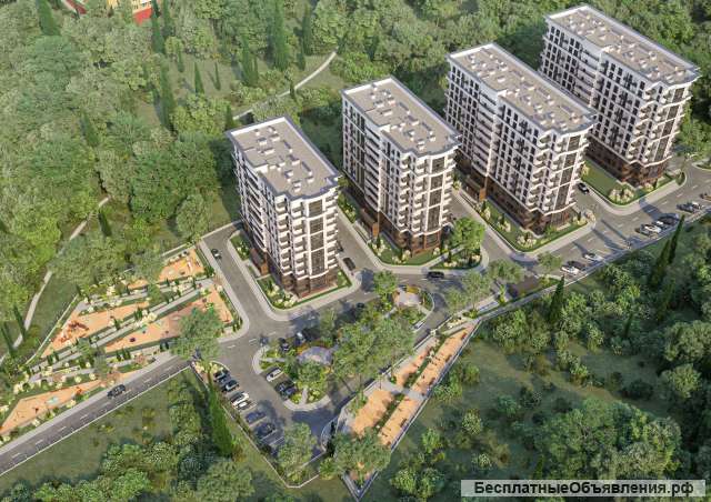 1 комн с 2 балконами в новом доме