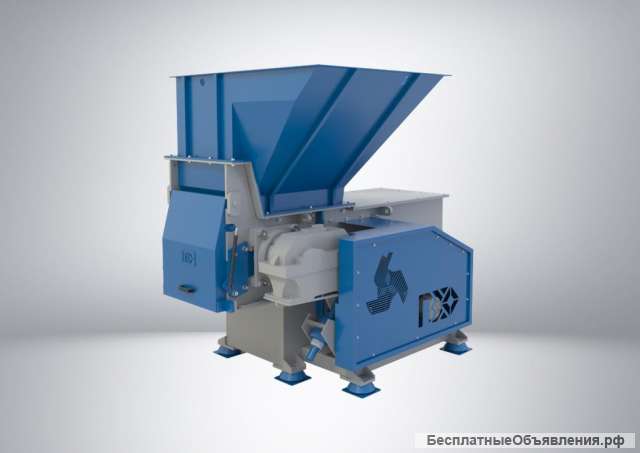 Шредер одновальный SHR600 для твердых полимеров