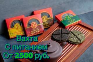 Упаковщик чая на вахту 15/30/45/60 с питанием в Москве