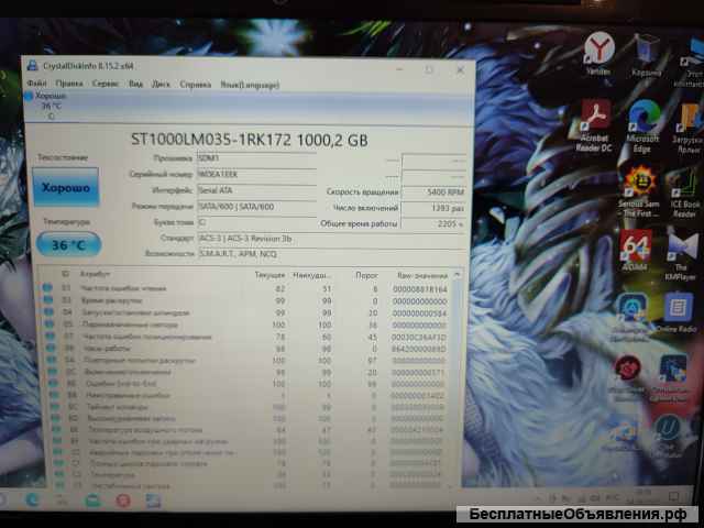 Отличный ноутбук HP 15b120er