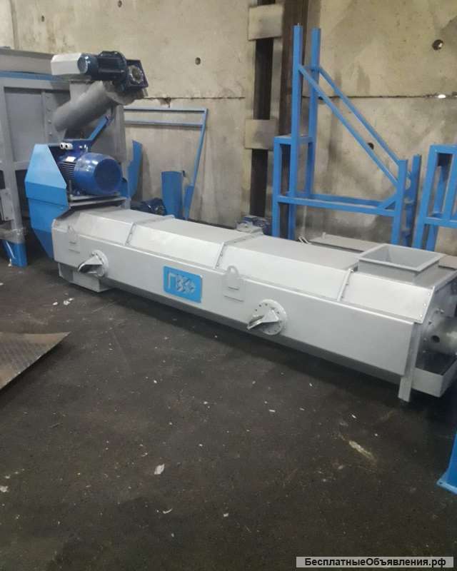 Шнековая мойка измельченного полиэтилена FA 3000