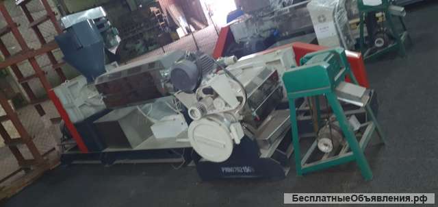 Гранулятор новый двухкаскадный для пушенки SJ 150/140 S