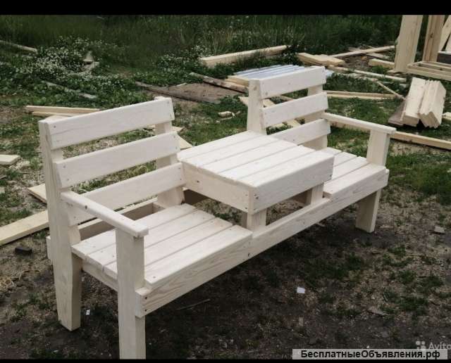 Скамья со столом