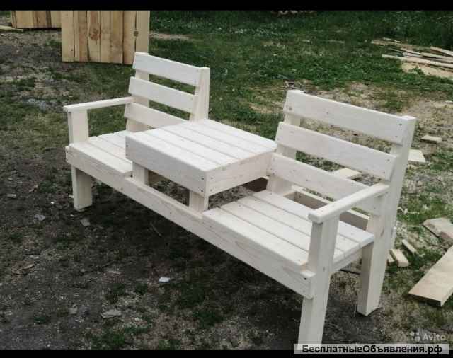 Скамья со столом