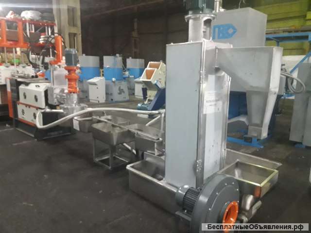 Линия грануляции мягких отходов SJ2 150/150 SКGM