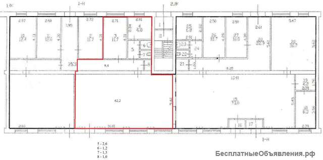 Сдам помещение в Н.Петергофе 1 этаж 96,2 кв.м
