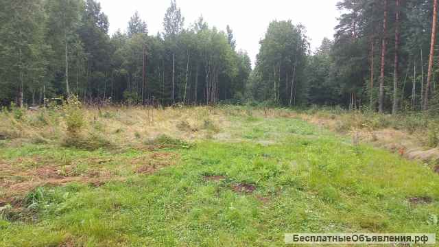 Участок ижс 14 сот. Ленинградская обл. Приозерский р-н, п. Солнечное, озеро Отрадное