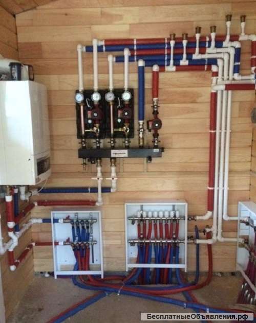 Сантехник. Монтаж труб Рехау. Услуги сантехника