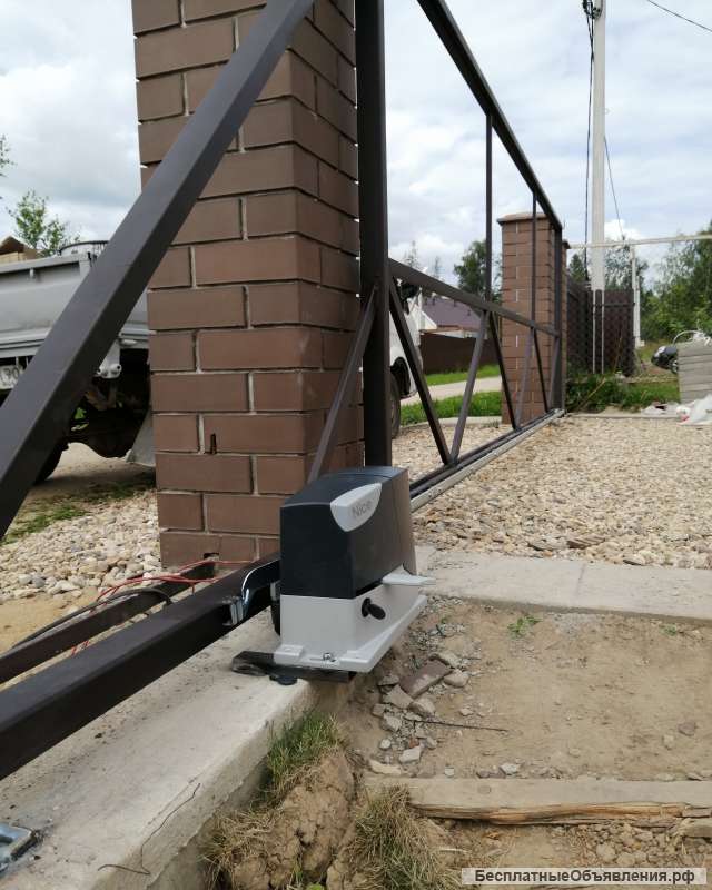 Ворота вьездные с установкой Fix Price