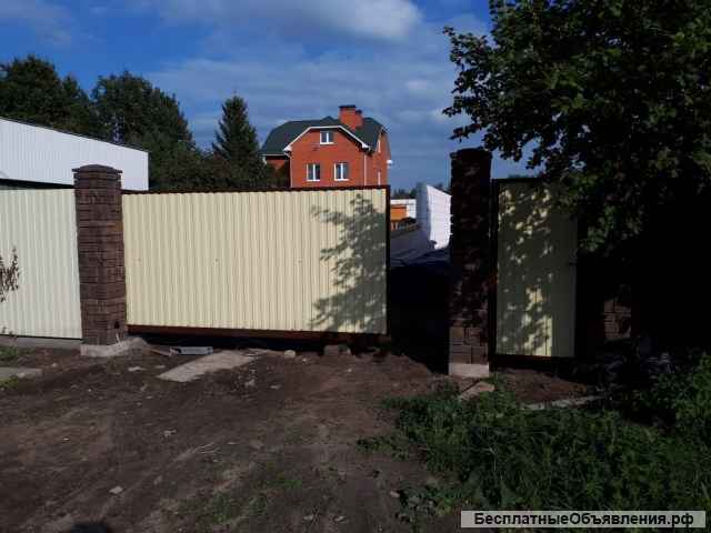 Ворота вьездные с установкой Fix Price