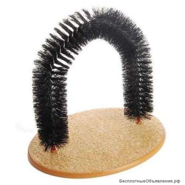 Когтеточка со щеткой Purrfect ARCH (Пуррфект Арч)