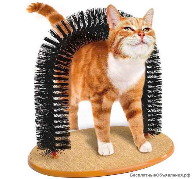 Когтеточка со щеткой Purrfect ARCH (Пуррфект Арч)