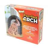 Когтеточка со щеткой Purrfect ARCH (Пуррфект Арч)