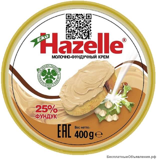 Паста Ореховая Фундук, нетто 400гр. - ПромоАкция