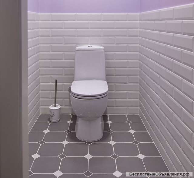 Ремонт квартир в Москве, ремонт унитаза