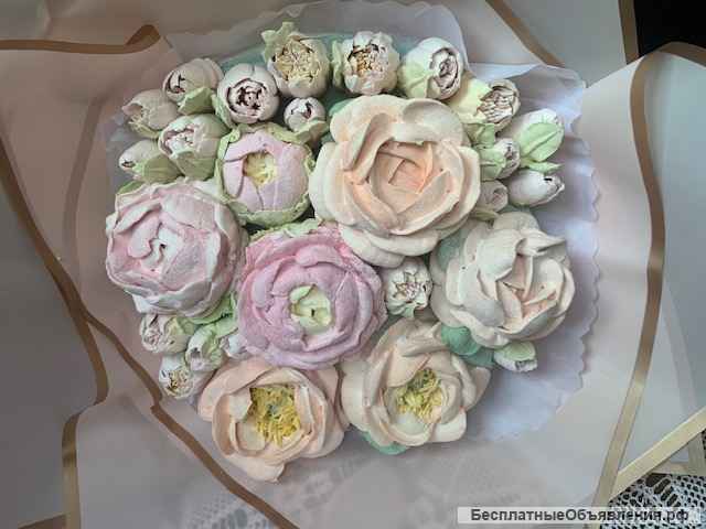 Зефирные букеты