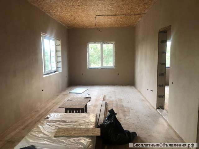 Штукатурка стен / Стяжка пола в Москве