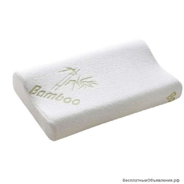 Подушка с эффектом памяти Bamboo, 50×30×10×7 см