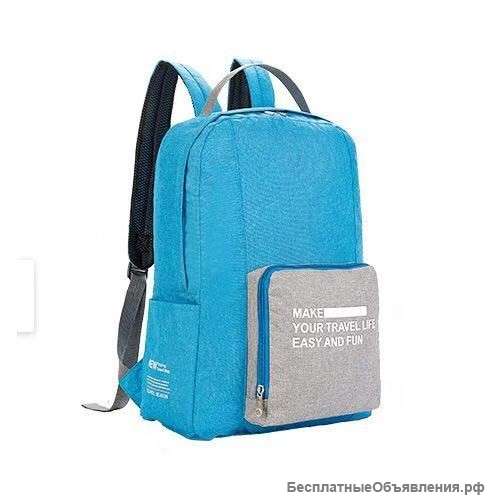 Складной туристический рюкзак New Folding Travel Bag Backpack 20