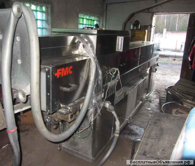 Машина мойки банки FMC