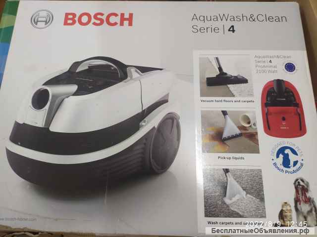 Пылесос моющий Bosch Agua Wash Clean Serie /4