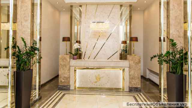 2-кімнатну квартиру з терасою в ЖК «18 Жемчужина / 18 Перлина»