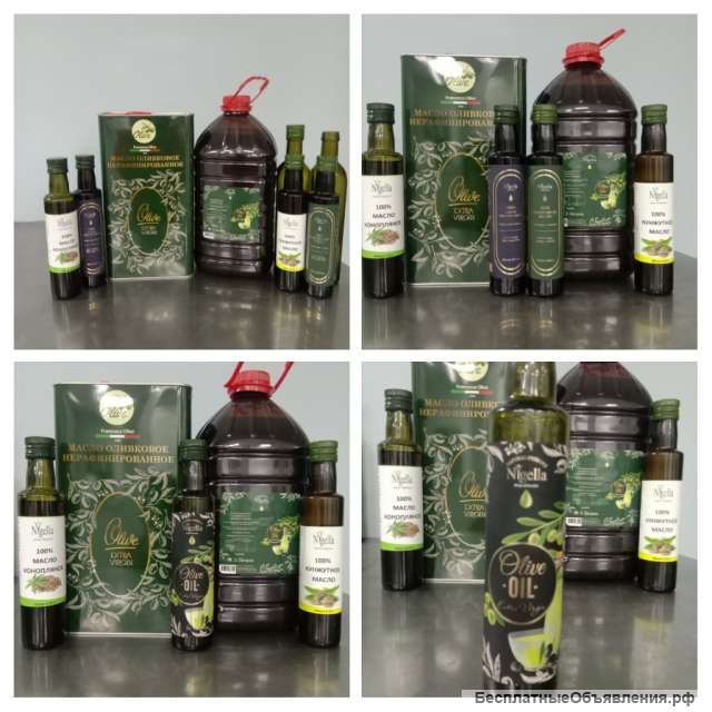 Оливковое масло нерафинированное