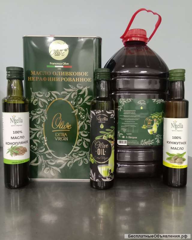 Оливковое масло нерафинированное