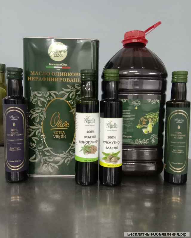 Оливковое масло нерафинированное